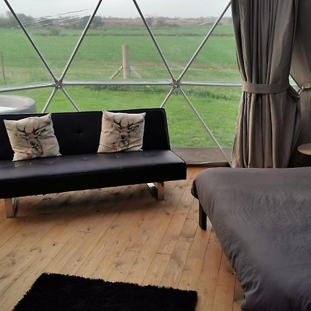 Ferienwohnung Lincoln Star Dome, Hot Tub, Bbq Langworth Exterior foto