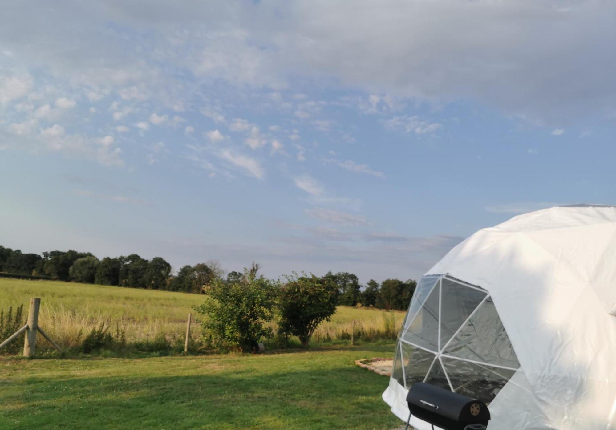 Ferienwohnung Lincoln Star Dome, Hot Tub, Bbq Langworth Exterior foto